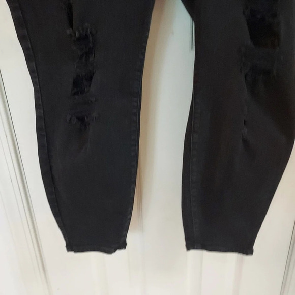 Torrid SKY HIGH SKINNY JEAN - PREMIUM STRETCH BLACK Size 24S - Picture 9 of 13